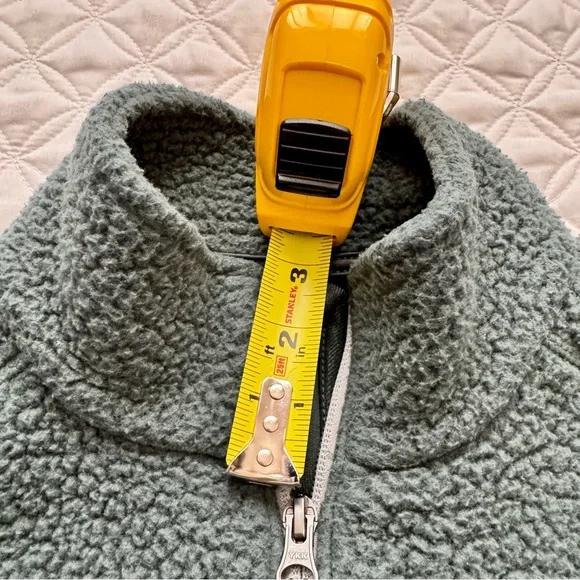 Carhartt Women's High Pile Sherpa Fleece Full Zip Jacket Blue Green Teal Size S - Picture 16 of 16